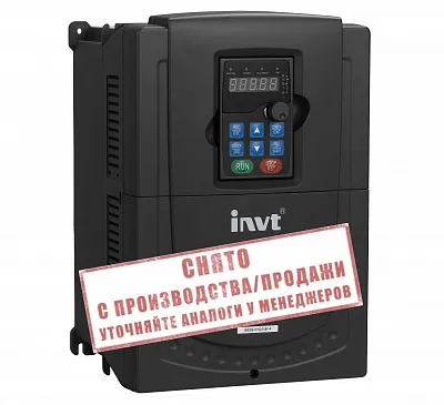 Векторный преобразователь частоты 18,5 кВт 380 В INVT GD35-018G-4-H1