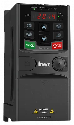 Частотный преобразователь 4 кВт 220В INVT GD20-004G-S2(F)